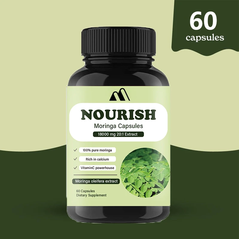 Moringa Leaf Powder - Capsule di Moringa | | Integratore