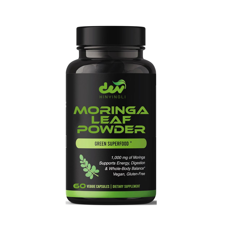 Moringa Leaf Powder - Capsule di Moringa Biologica 1000mg -