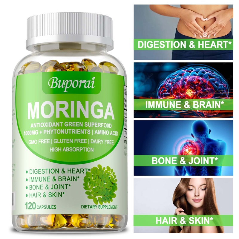Capsule Moringa: aumenta il me - Moringa Leaf Powder recensione e prezzo