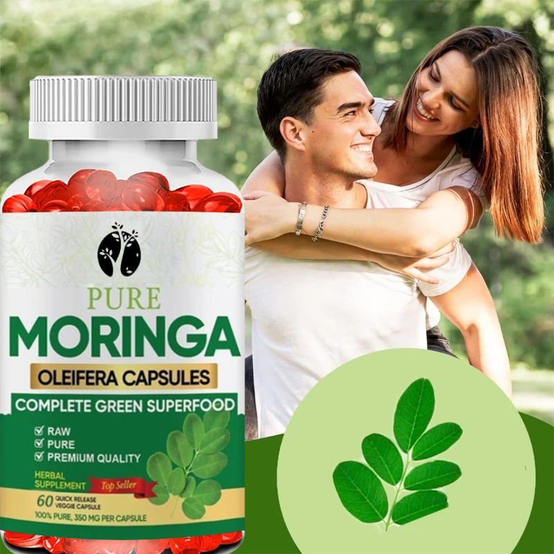 Capsule Moringa -60 capsule 3X - Moringa Leaf Powder recensione e prezzo