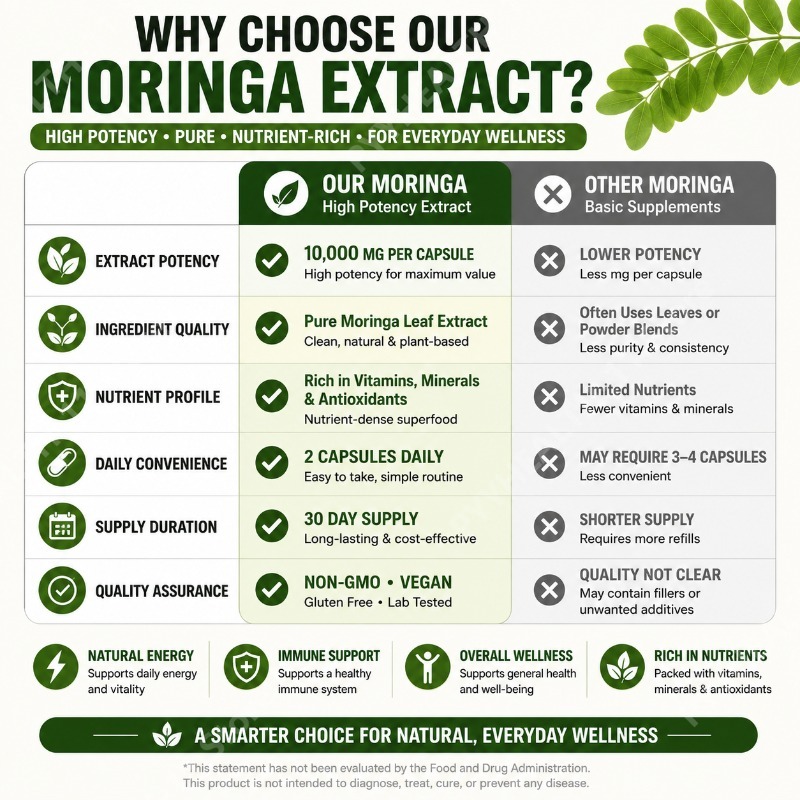 Integratore Premium di Moringa - Herbal Wellness Formula recensione e prezzo