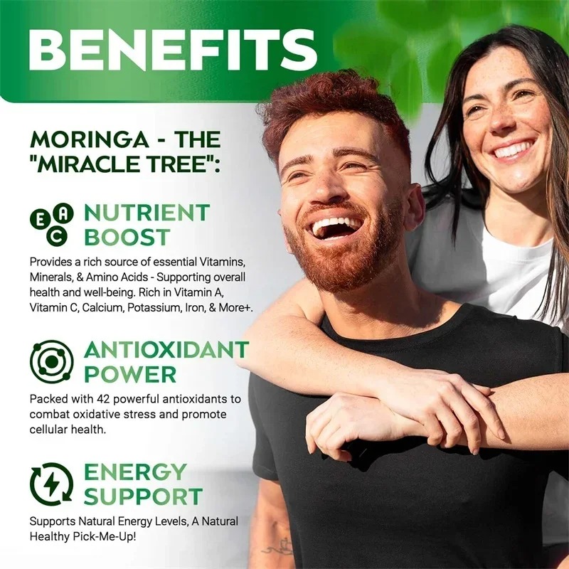 Capsule in polvere di foglie d - Moringa Leaf Powder recensione e prezzo