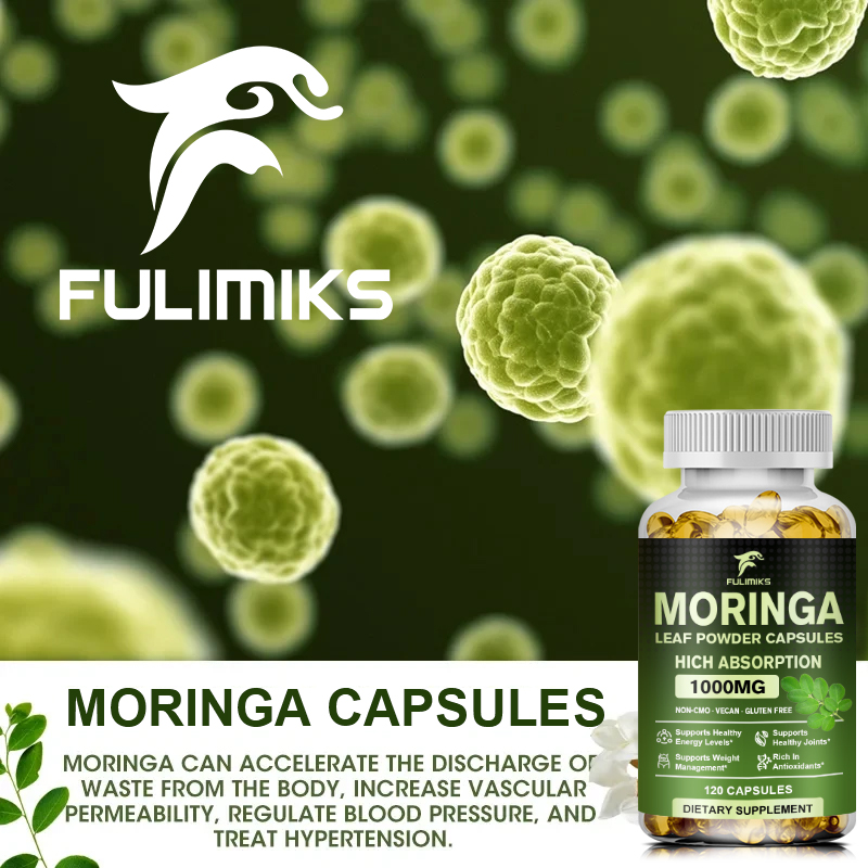 Capsule di Moringa Oleifera ad - Moringa Leaf Powder recensione e prezzo