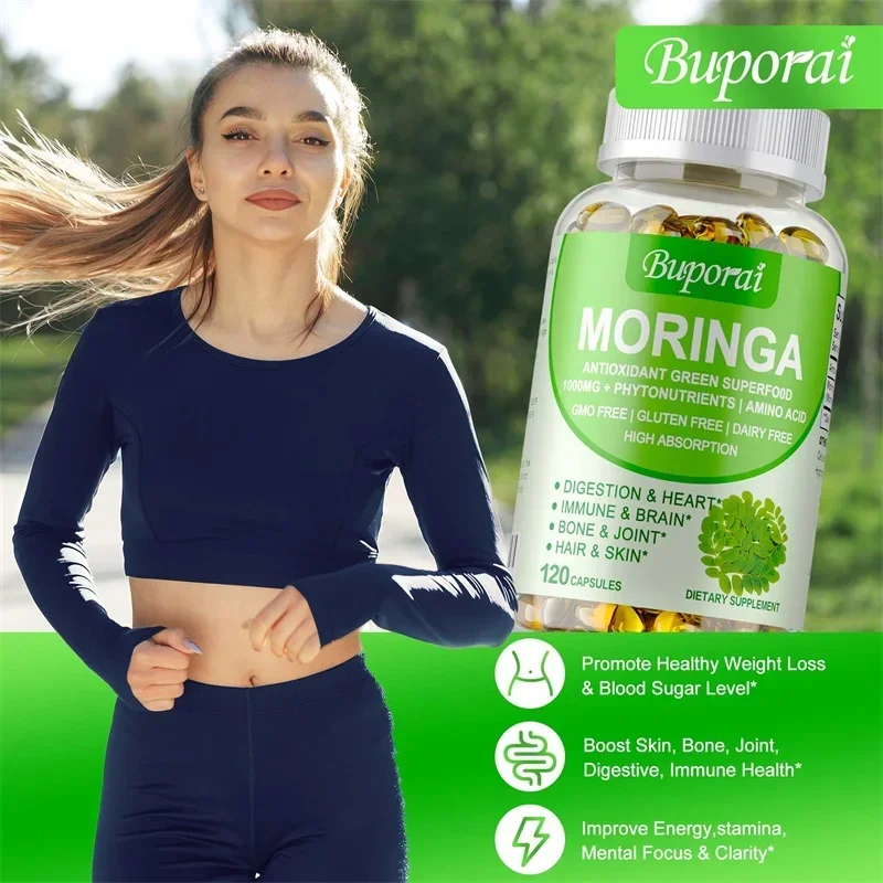 Capsule Moringa da 1000 mg - S - Moringa Leaf Powder recensione e prezzo