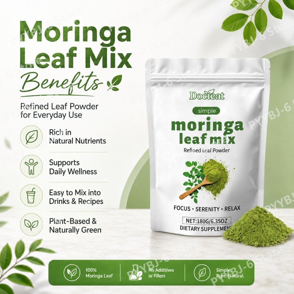 Docteat Polvere di Foglie di M - Moringa Leaf Powder recensione e prezzo